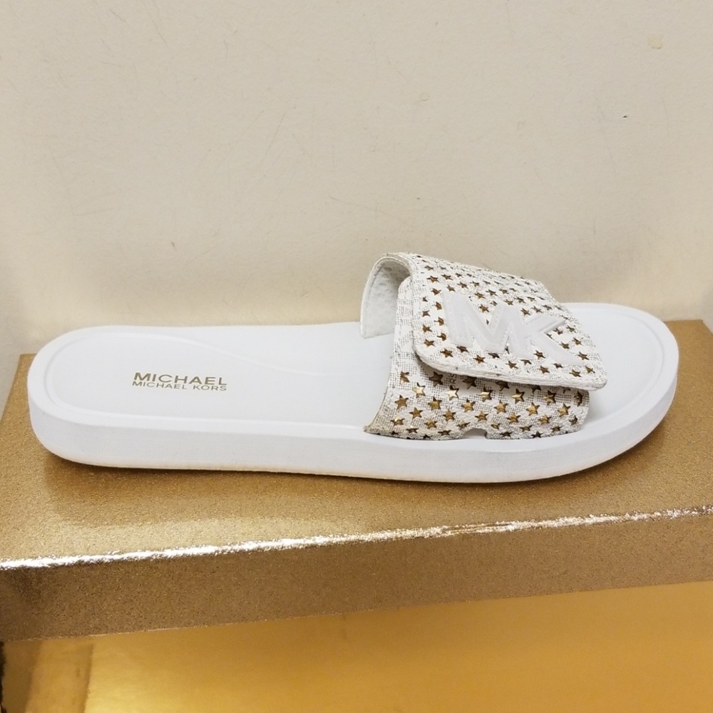 Michael Kors Lasered Pool Slide Sandal